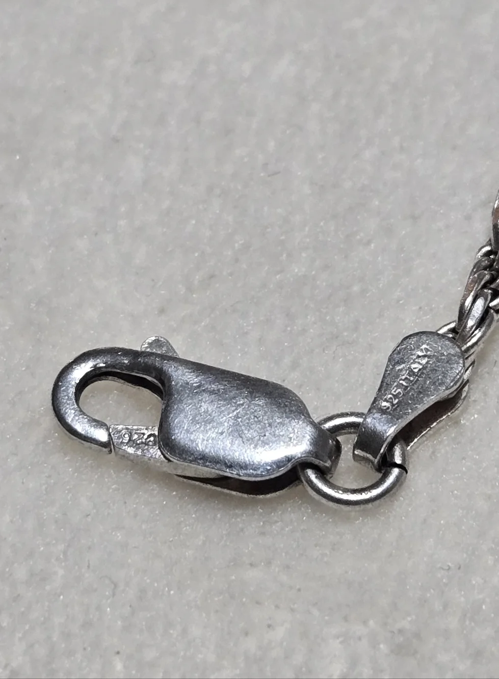 Sterling Silver Rope Bracelet